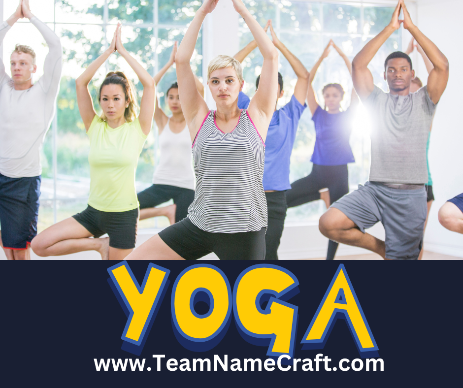 Unique yoga team names