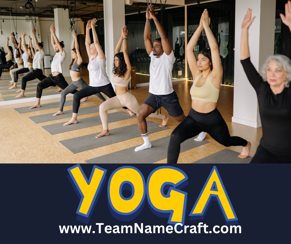 Yoga team names