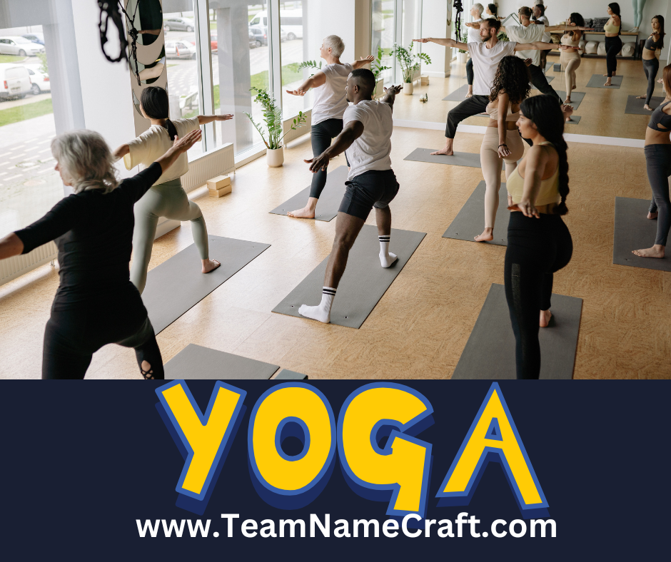 Yoga team names