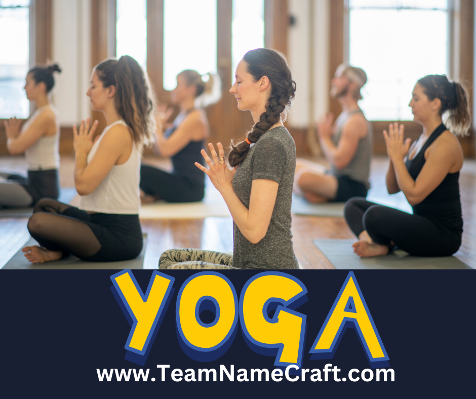 Best yoga team names