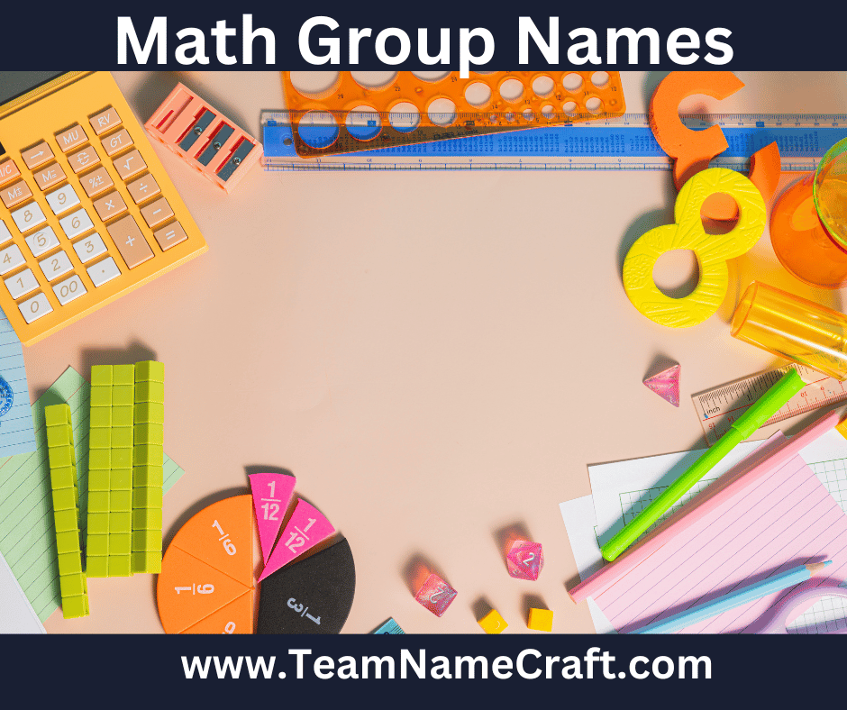 math group names