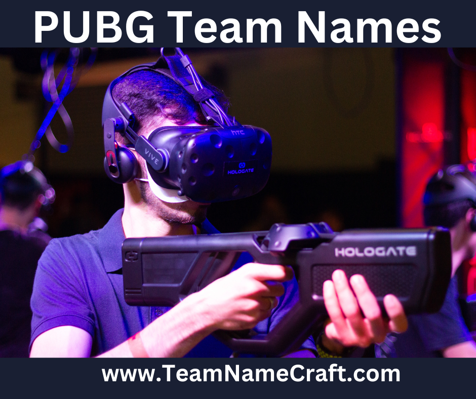 PUBG team Names