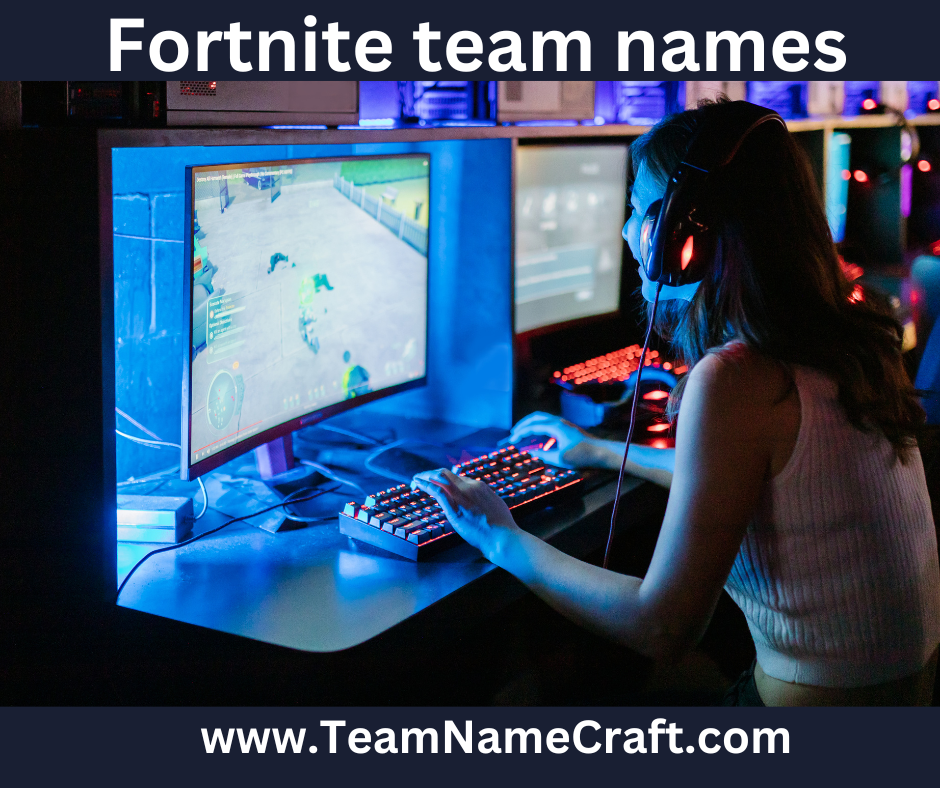 Unique Fortnite team names