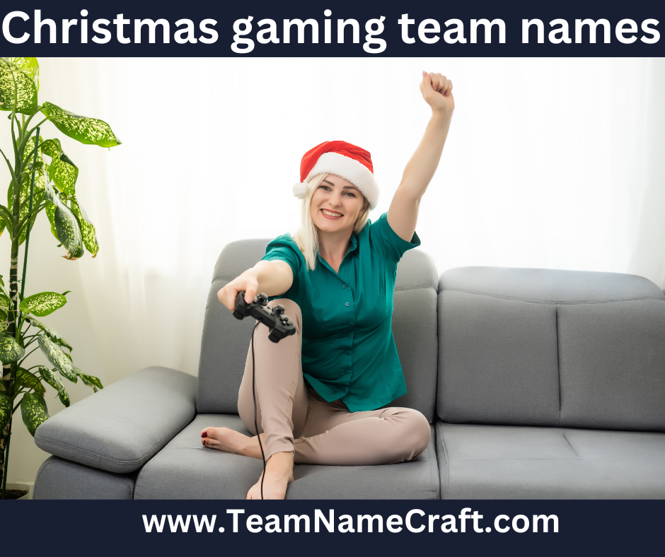 christmas gaming team names