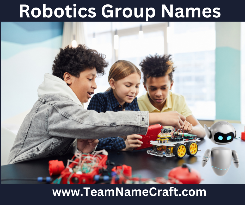 Creative Robotics Team Names