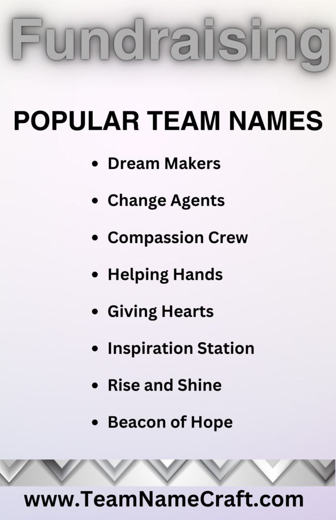 popular team names