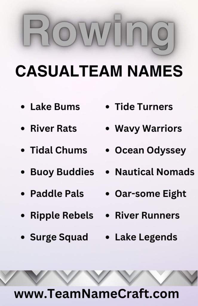 casual team names