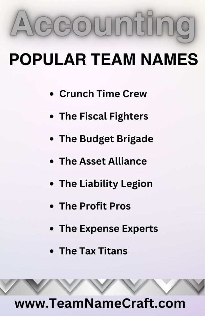 popular team names