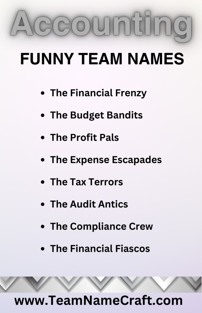 funny team names