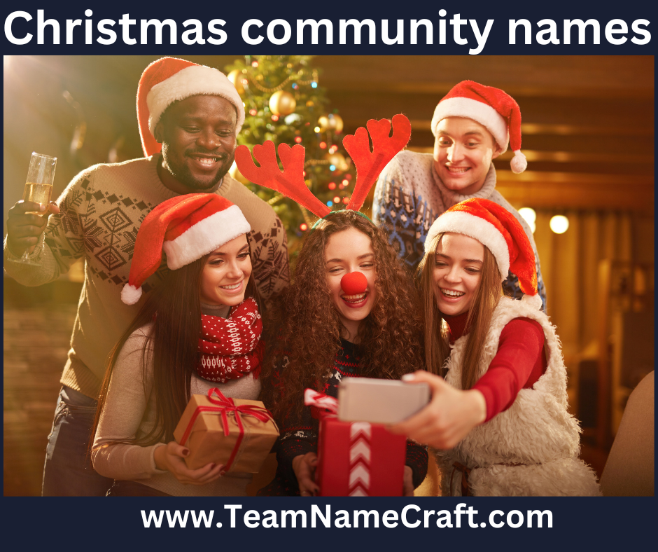 christmas community team names