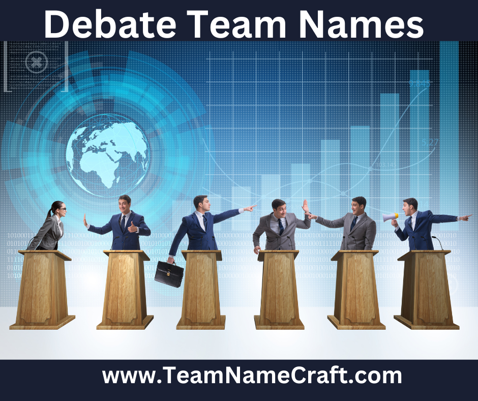 creative debate team names