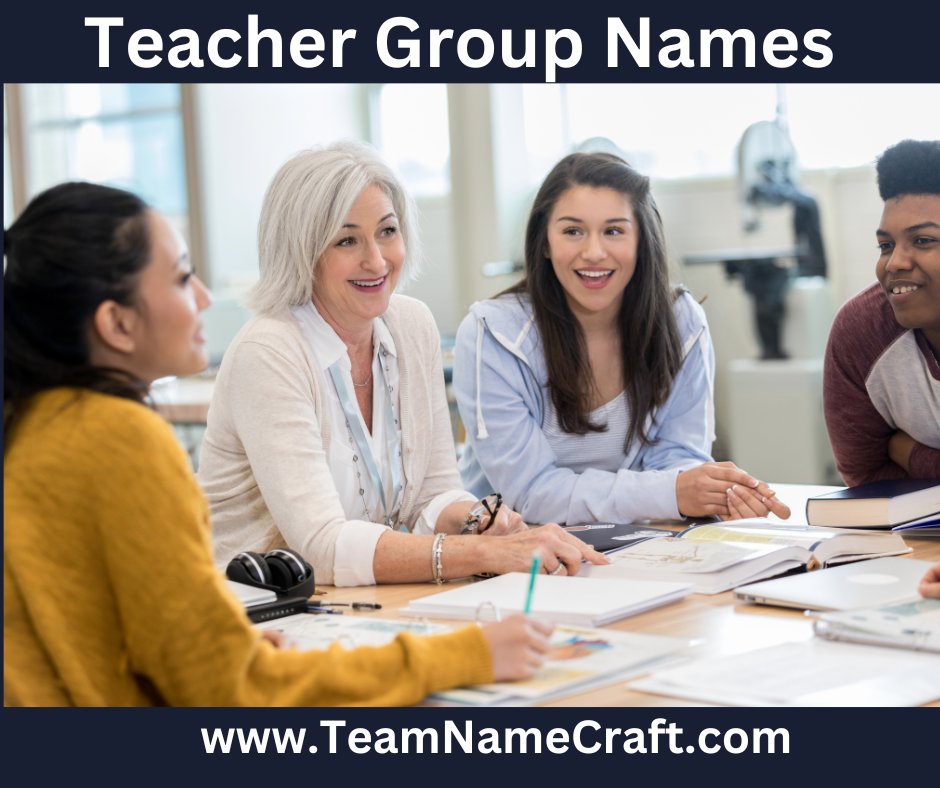 Unique Teacher Group Names