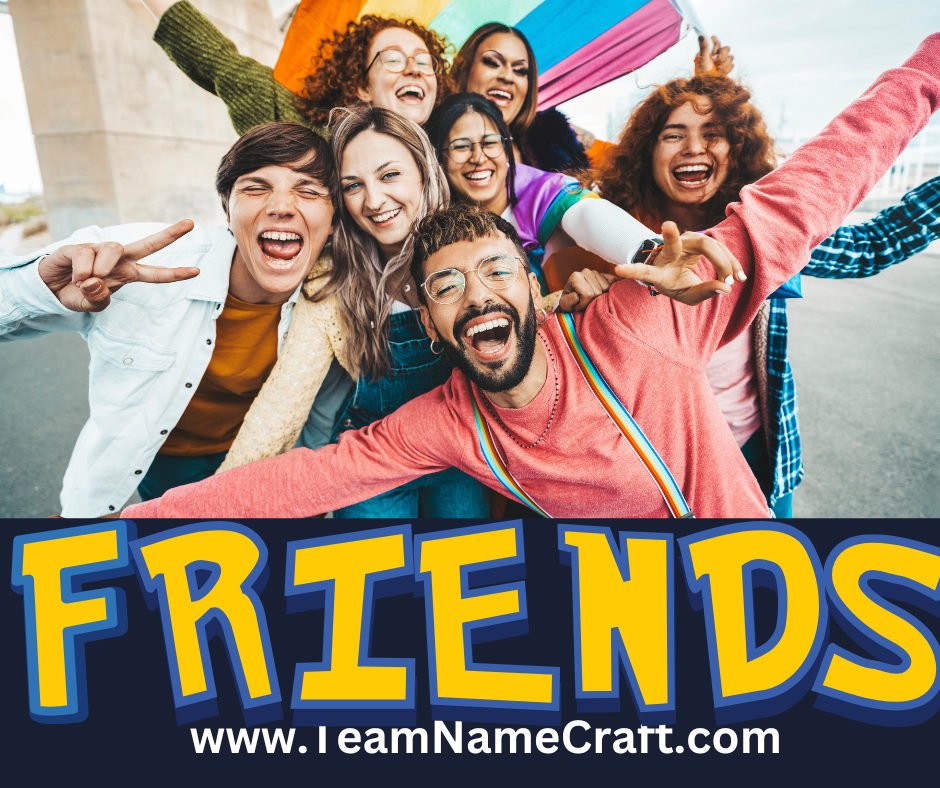 Cool group names for 4 friends