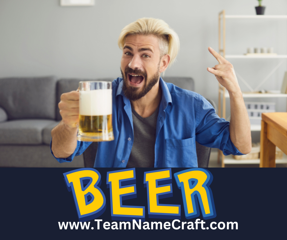 Funny beer team names