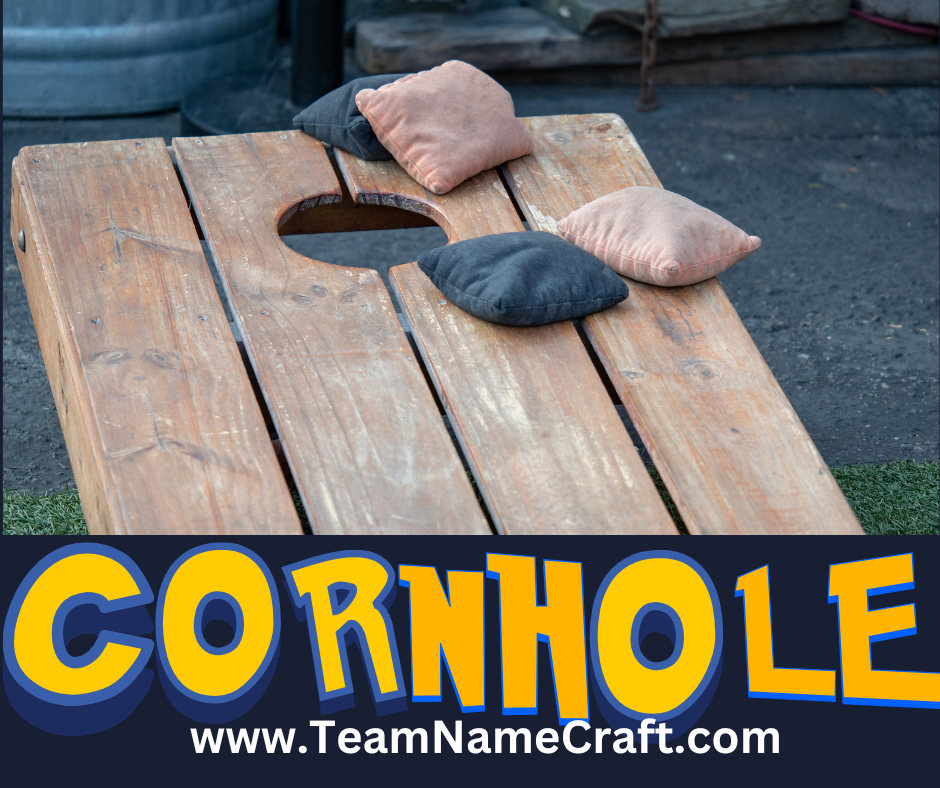 Cornhole team names