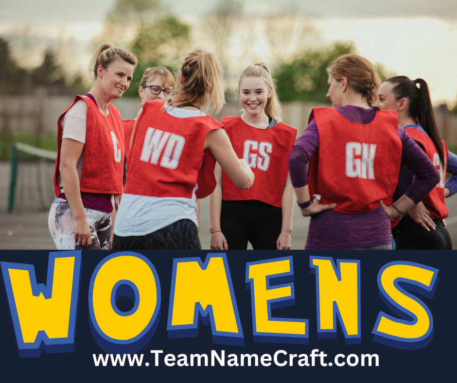 Team names for women