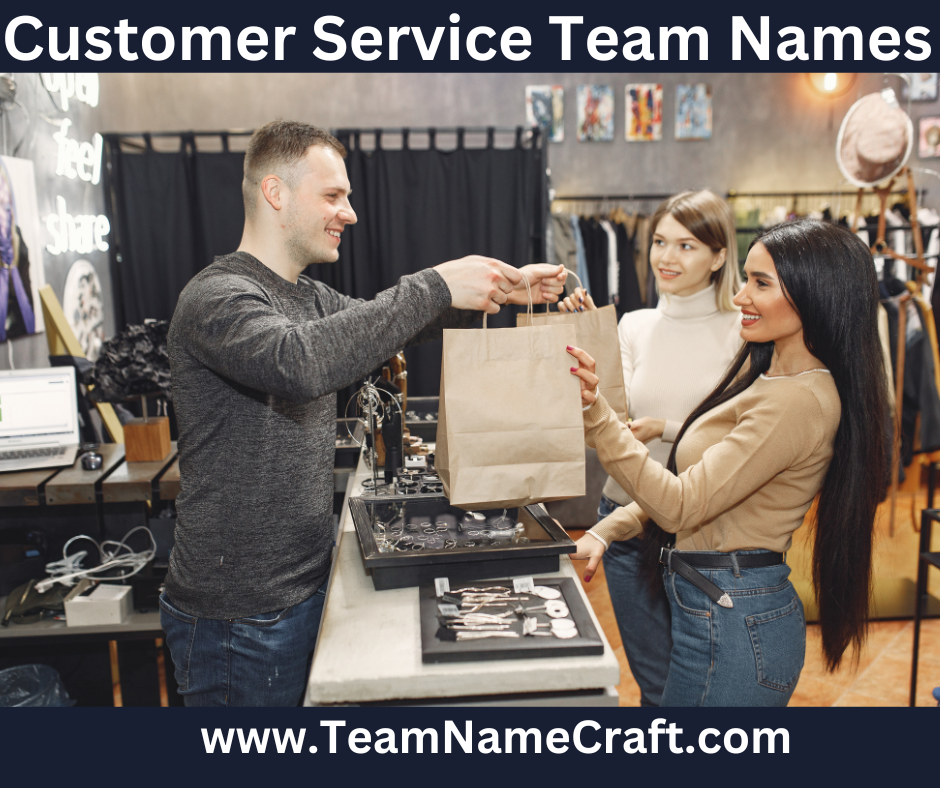 Customer Service Team Names