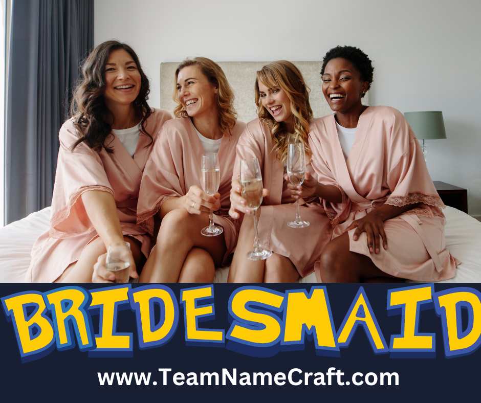 Creative bridesmaid chat names