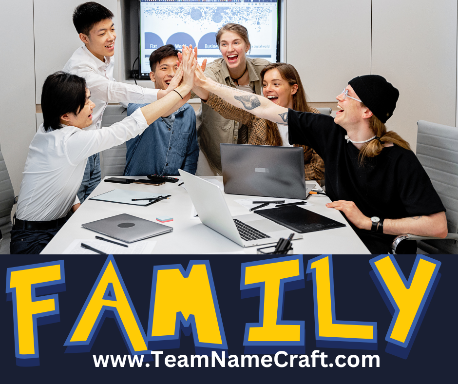 Best family team names