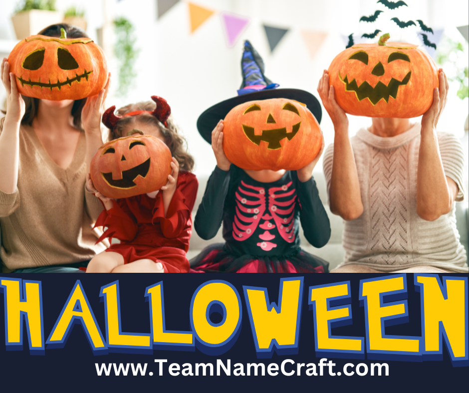 Halloween team names