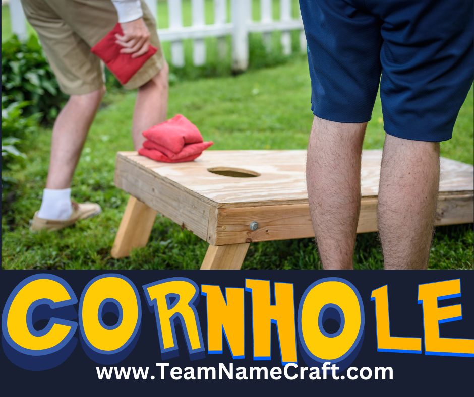 Creative cornhole team names