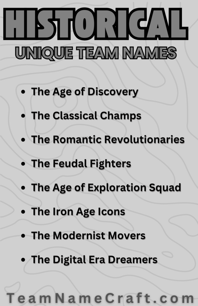 Historical team names