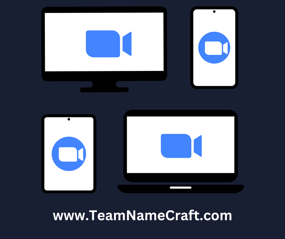 Cool virtual team names for Zoom calls