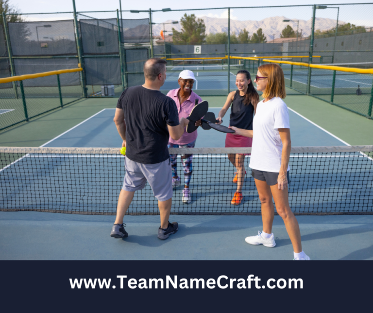 Pickleball Team Names