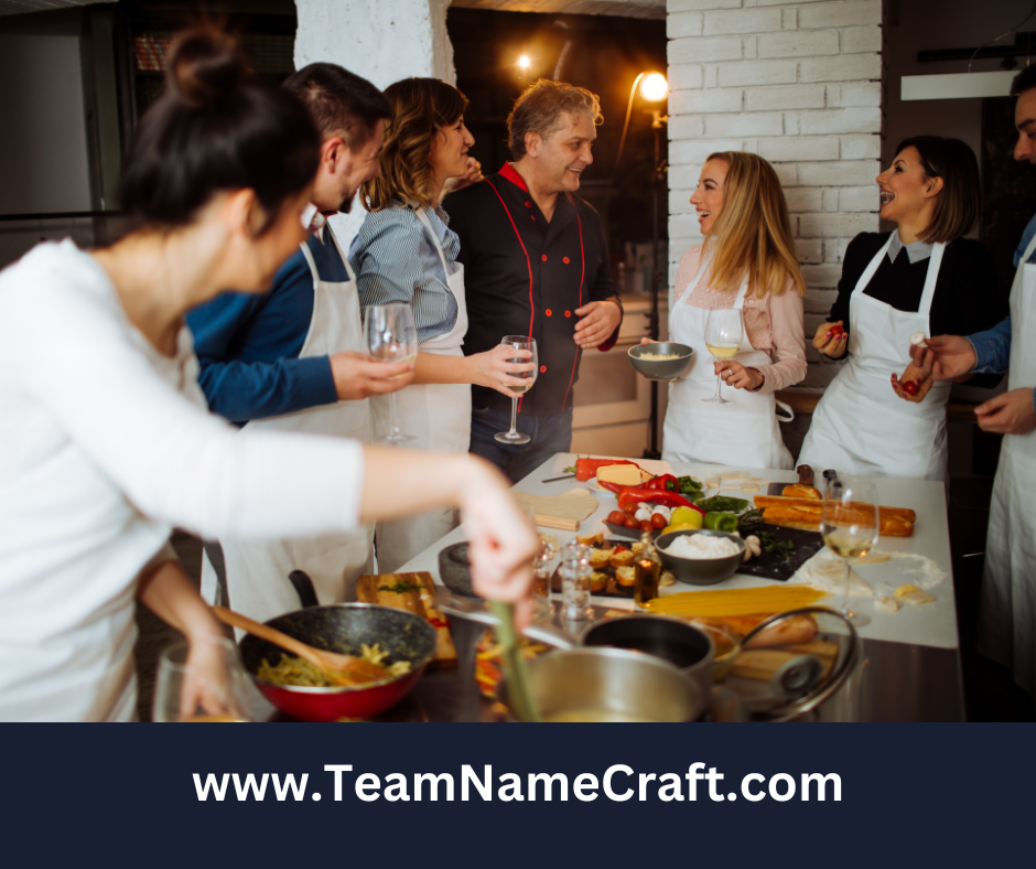 Creative names for cooking groups