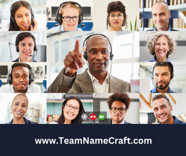 Creative virtual team names