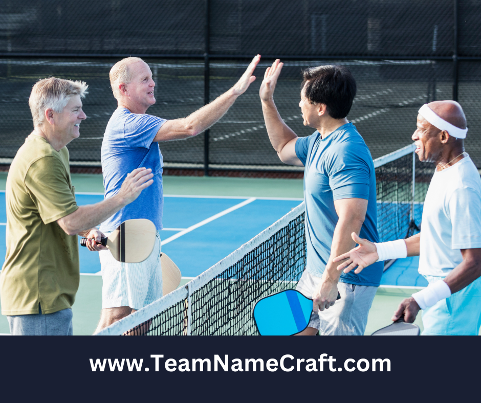 Creative Pickleball Team Names