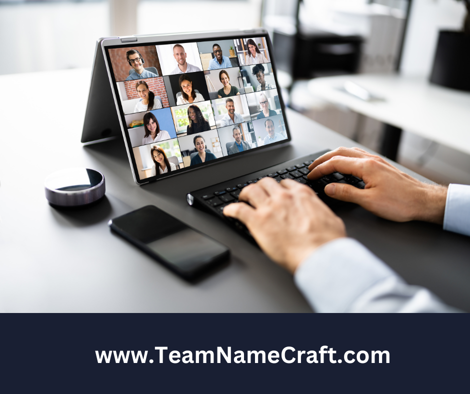 Best creative team names for online events