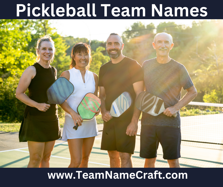 Pickleball Team Names