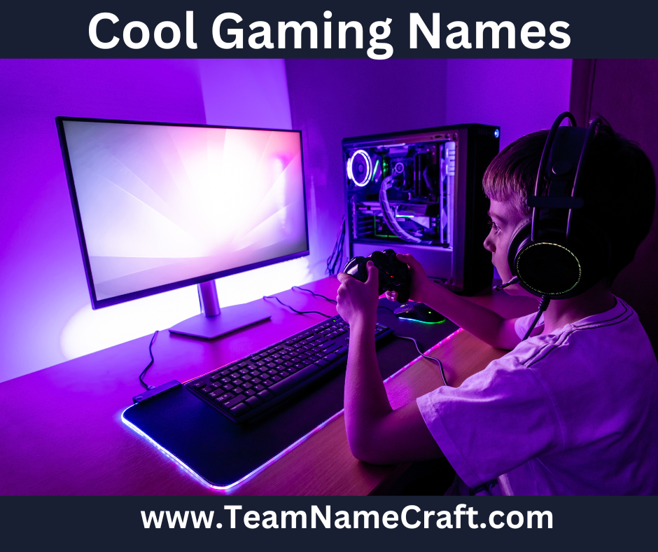 Unique Gaming Names