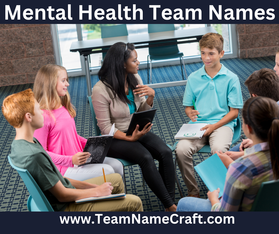 Mental Health Team Names