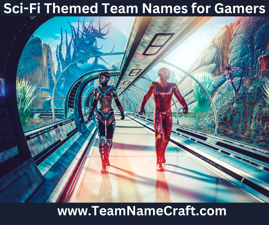 Best Sci-Fi Themed Team Names for Gamers