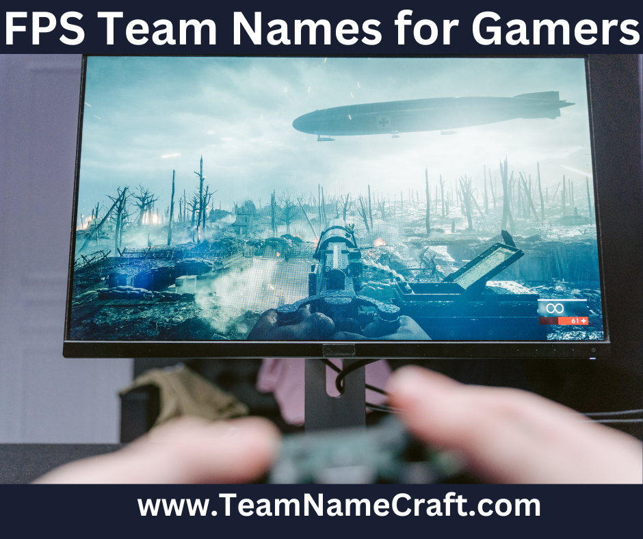 Funny and Unique FPS Team Names for Gamers