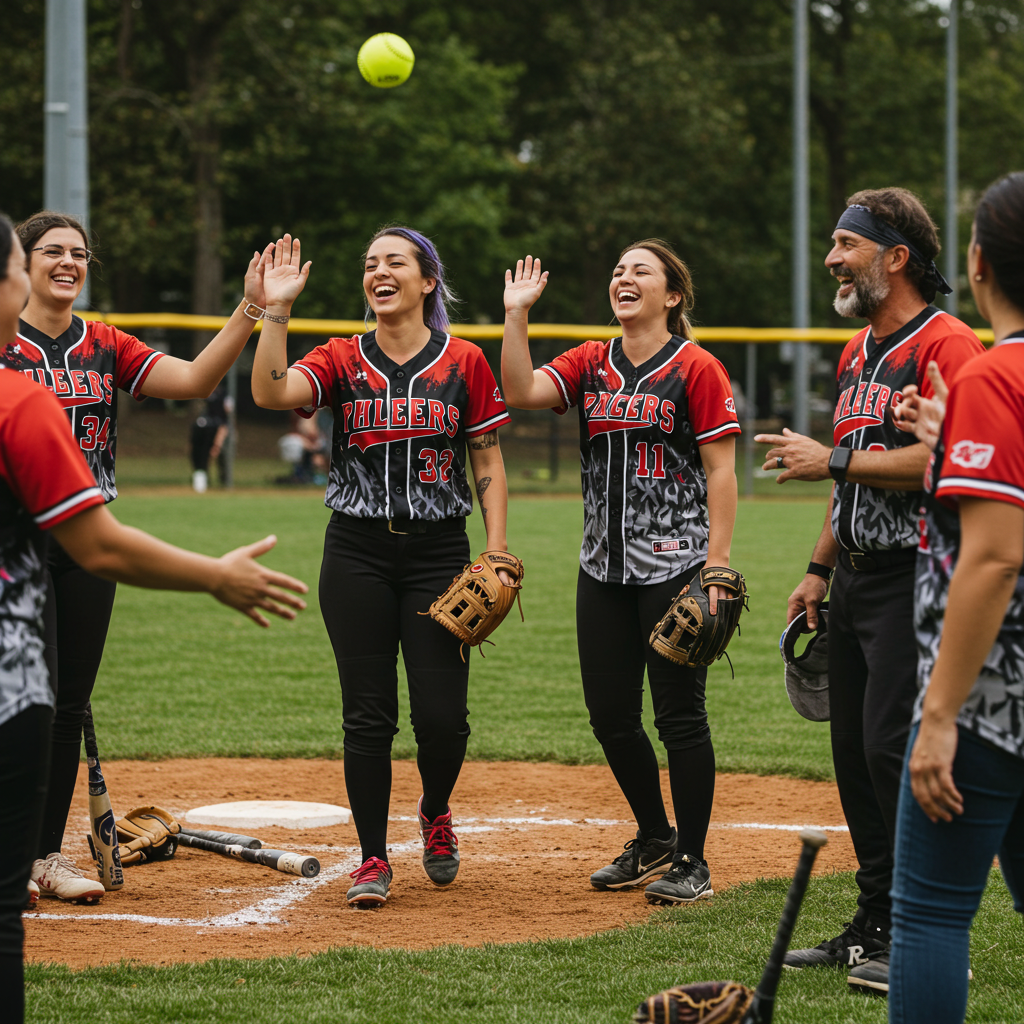 adult softball team names