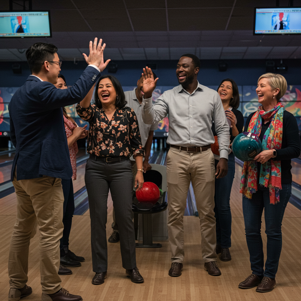 work bowling league team names