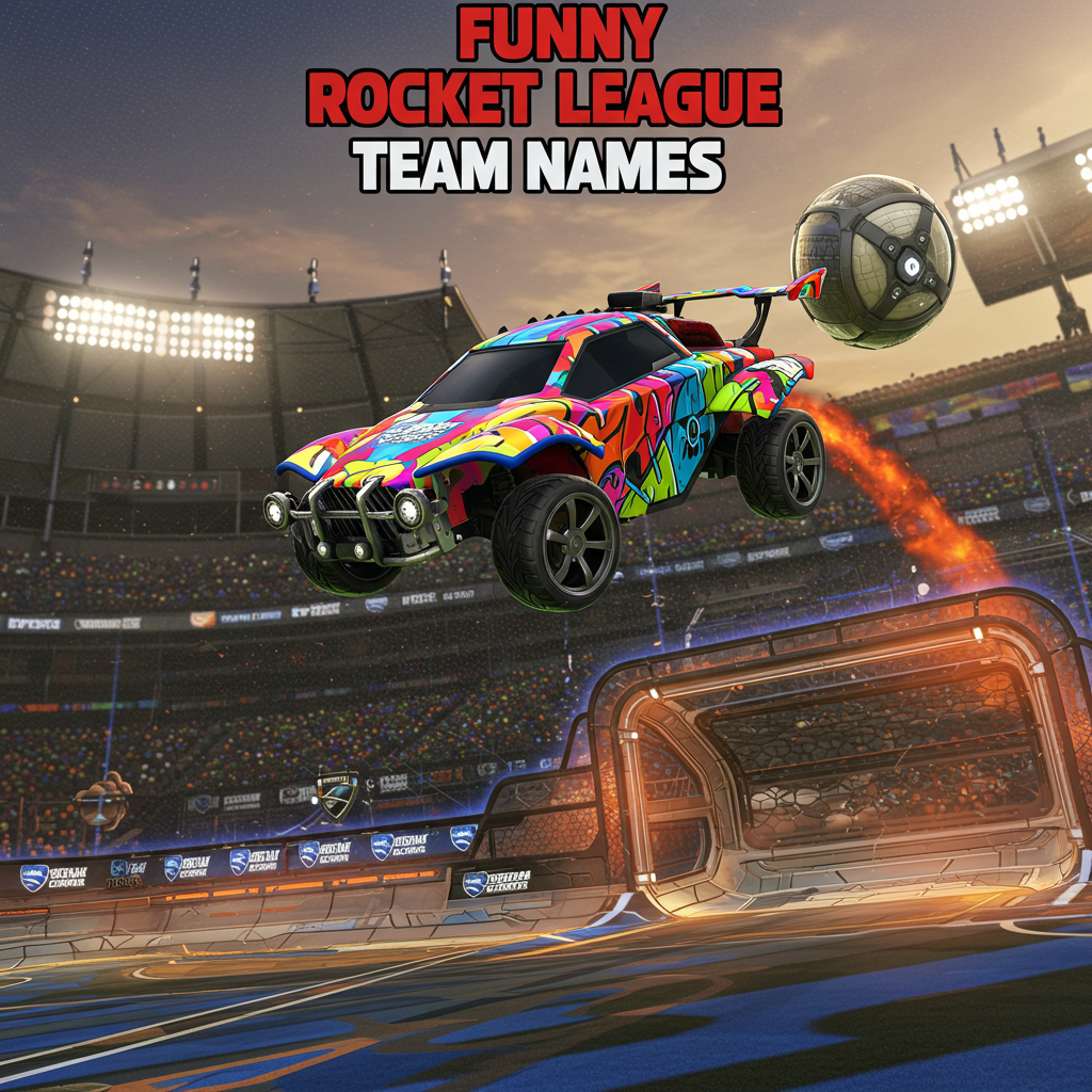 Funny Rocket League Team Names