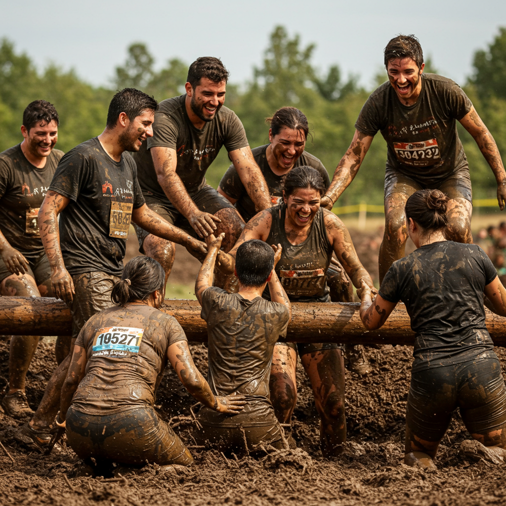 mud run team names