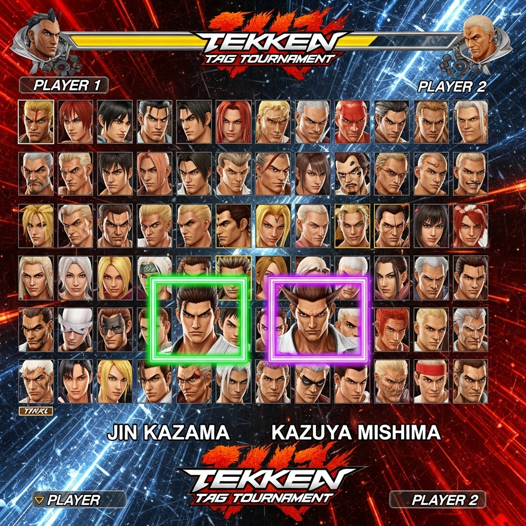 Tekken Tag Team Names