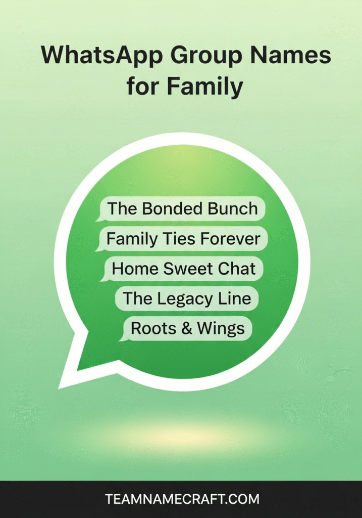 WhatsApp Group Names