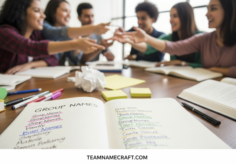 Classroom Group Names