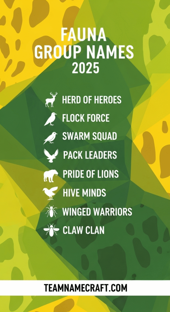 Fauna Group Names
