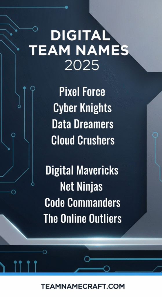 Digital Team Names