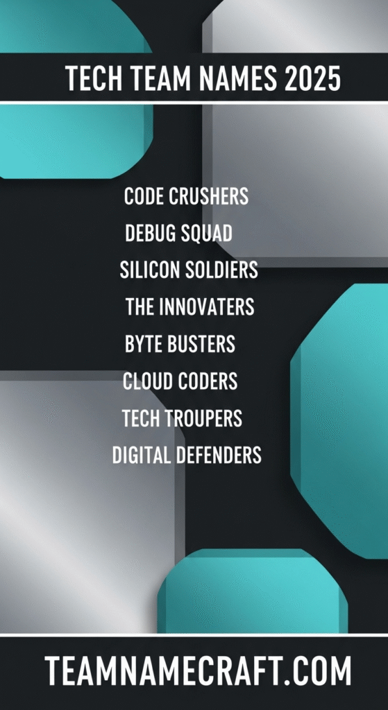 Tech Team Names