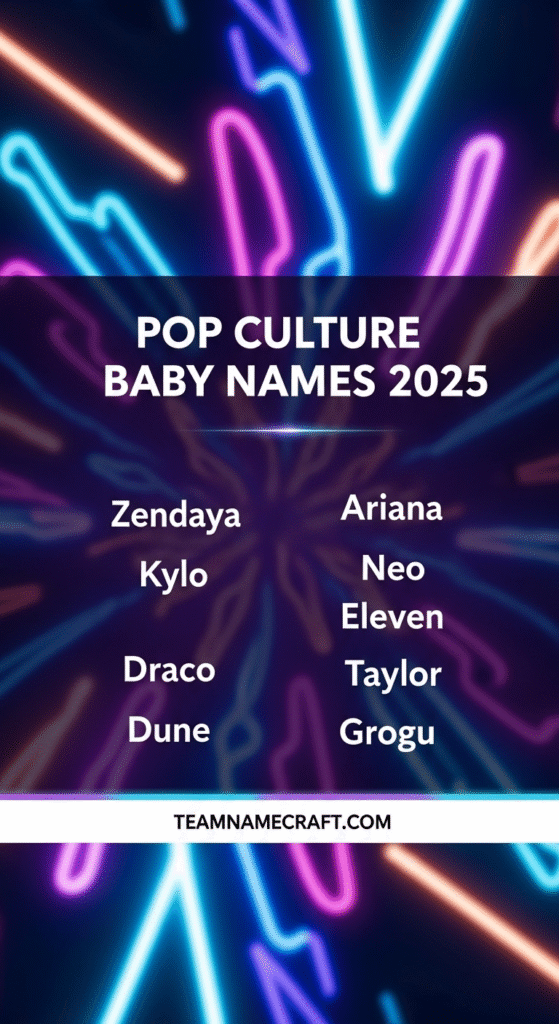 Pop Culture Baby Names 2025