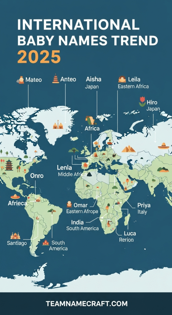 International Baby Names Trend 2025