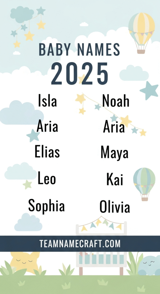 Baby Names 2025